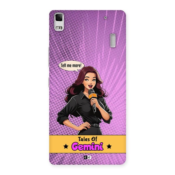 Tales Of Gemini Back Case for Lenovo K3 Note