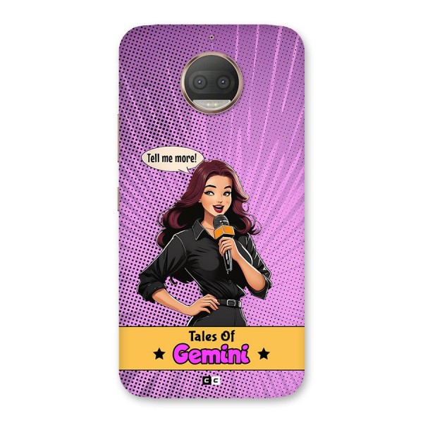 Tales Of Gemini Back Case for Moto G5s Plus