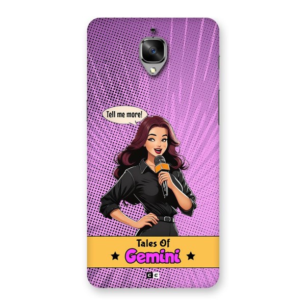 Tales Of Gemini Back Case for OnePlus 3