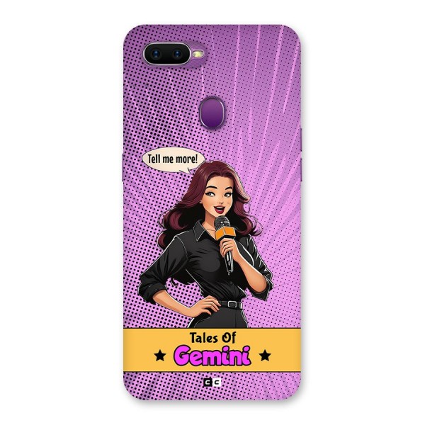 Tales Of Gemini Back Case for Oppo F9