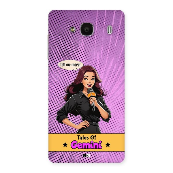 Tales Of Gemini Back Case for Redmi 2