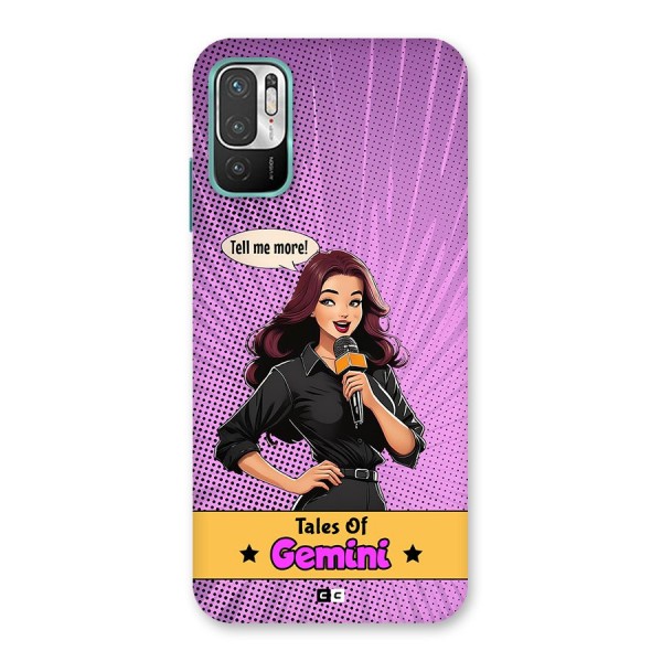 Tales Of Gemini Back Case for Redmi Note 10T 5G