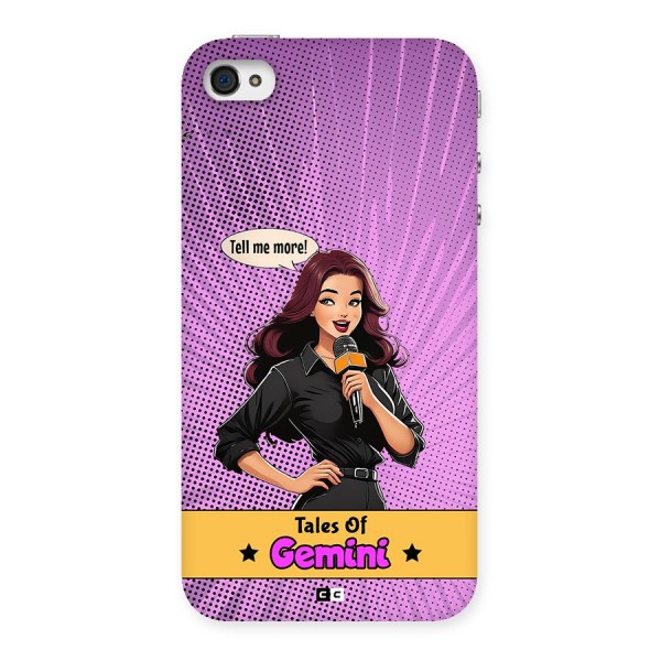 Tales Of Gemini Back Case for iPhone 4 4s