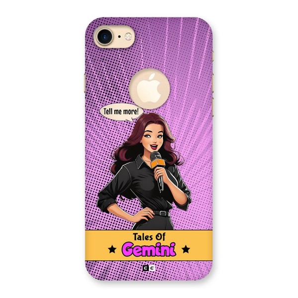 Tales Of Gemini Back Case for iPhone 7 Logo Cut
