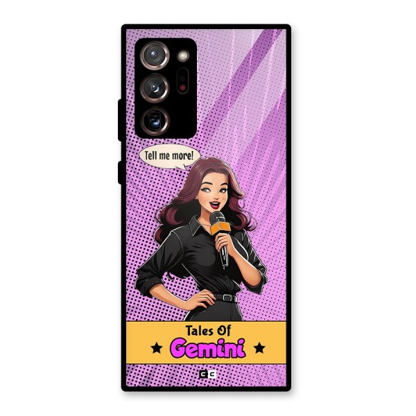 Tales Of Gemini Glass Back Case for Galaxy Note 20 Ultra 5G