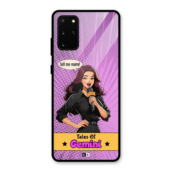 Tales Of Gemini Glass Back Case for Galaxy S20 Plus