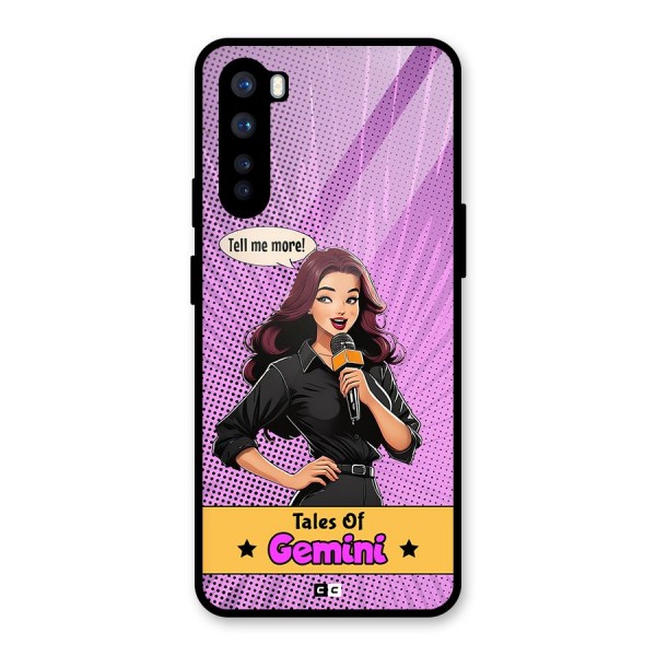 Tales Of Gemini Glass Back Case for OnePlus Nord
