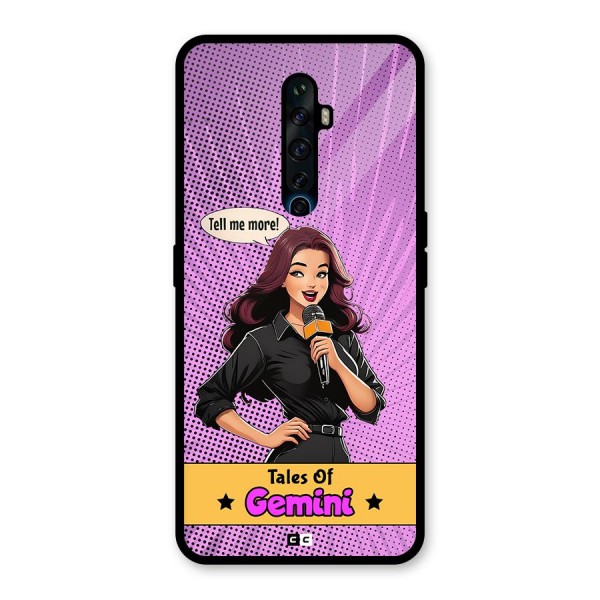 Tales Of Gemini Glass Back Case for Oppo Reno2 Z
