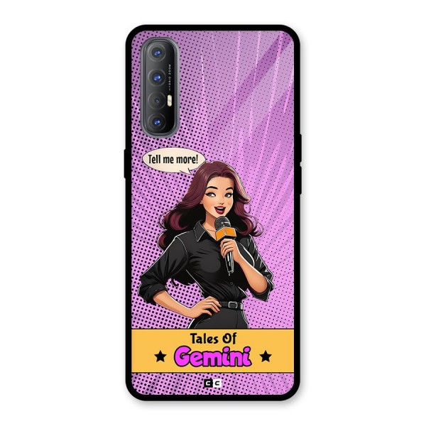 Tales Of Gemini Glass Back Case for Oppo Reno3 Pro