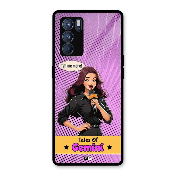 Tales Of Gemini Glass Back Case for Oppo Reno6 Pro 5G