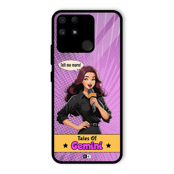 Tales Of Gemini Glass Back Case for Realme Narzo 50A