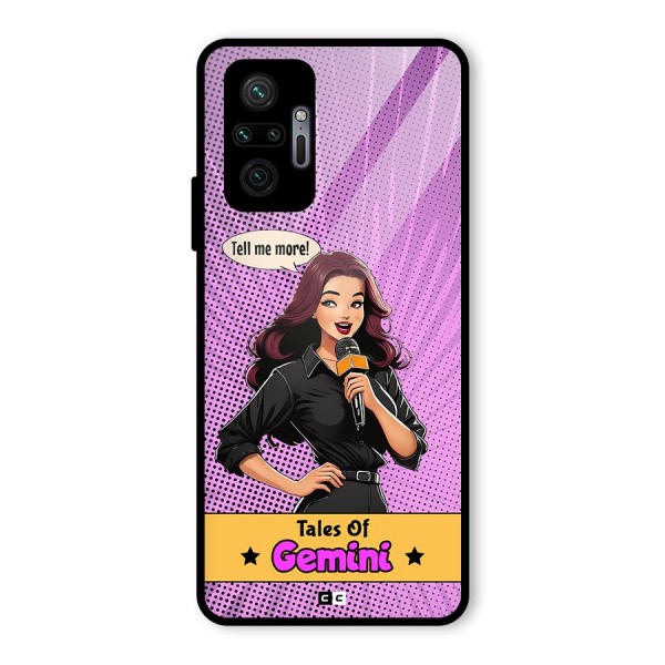 Tales Of Gemini Glass Back Case for Redmi Note 10 Pro Max