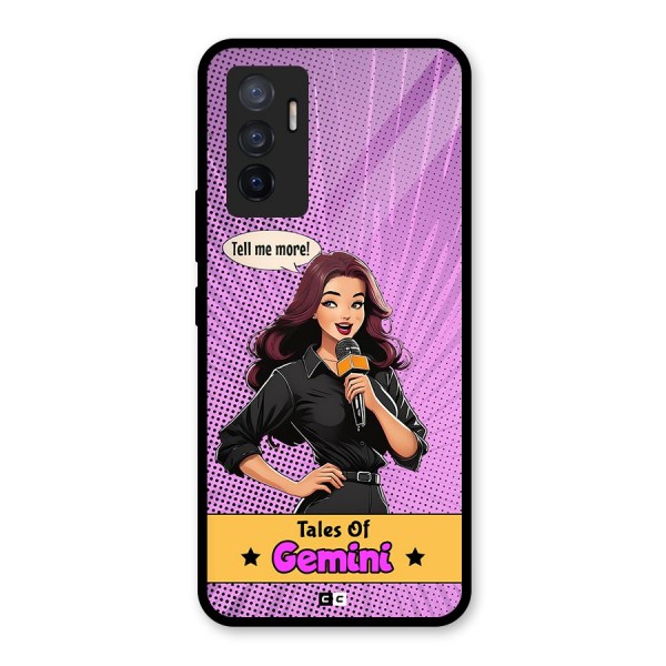 Tales Of Gemini Glass Back Case for Vivo V23e