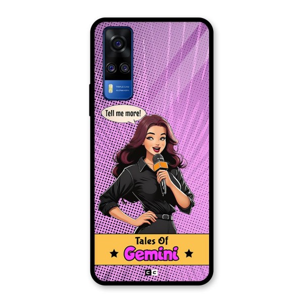 Tales Of Gemini Glass Back Case for Vivo Y51
