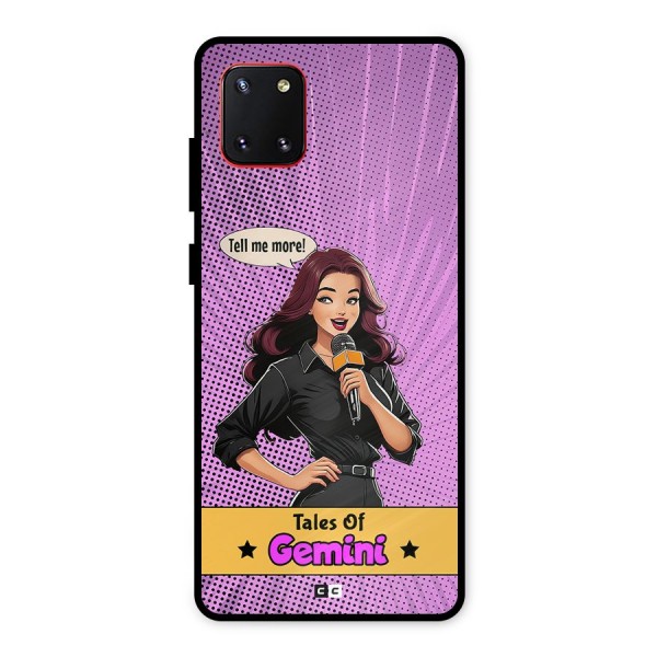 Tales Of Gemini Metal Back Case for Galaxy Note 10 Lite