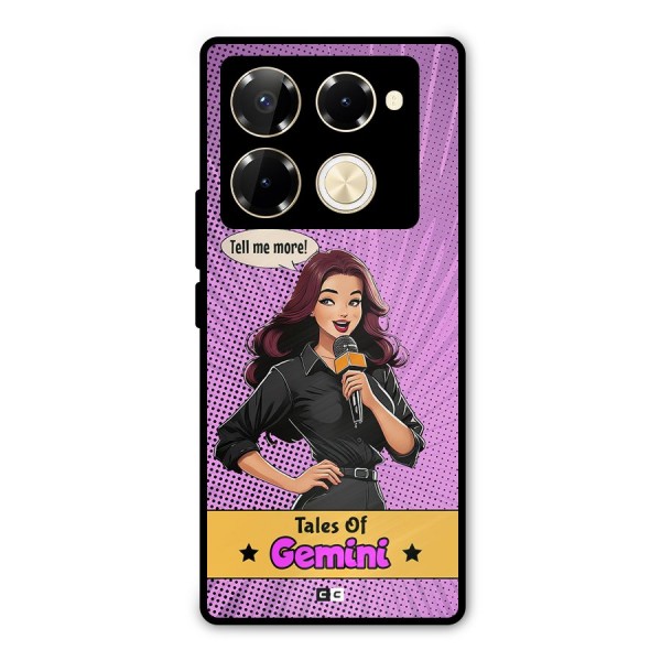 Tales Of Gemini Metal Back Case for Infinix Note 40 Pro Plus