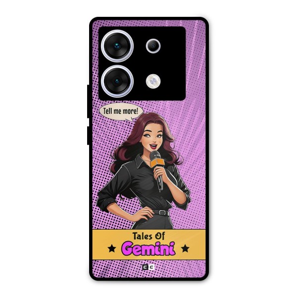 Tales Of Gemini Metal Back Case for Infinix Zero 30 5G