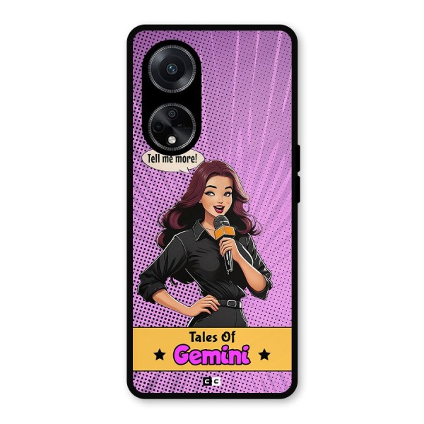 Tales Of Gemini Metal Back Case for Oppo F23