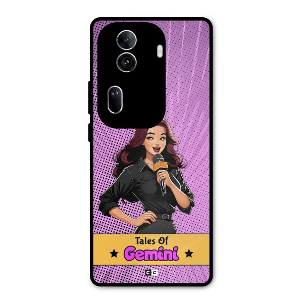 Tales Of Gemini Metal Back Case for Oppo Reno11 Pro 5G