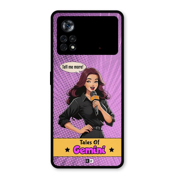 Tales Of Gemini Metal Back Case for Poco X4 Pro 5G