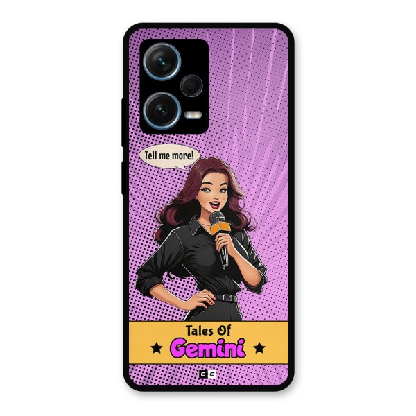 Tales Of Gemini Metal Back Case for Redmi Note 12 Pro Plus 5G