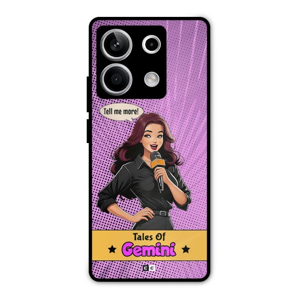 Tales Of Gemini Metal Back Case for Redmi Note 13 5G