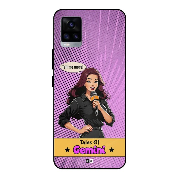 Tales Of Gemini Metal Back Case for Vivo V20