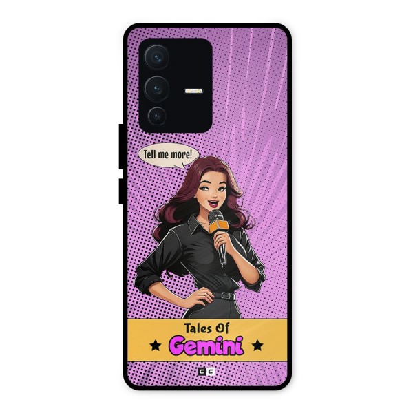 Tales Of Gemini Metal Back Case for Vivo V23 5G