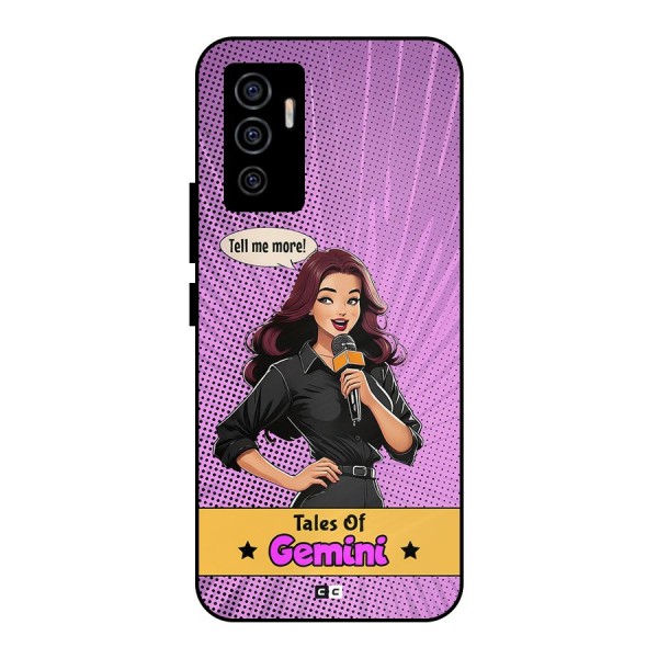 Tales Of Gemini Metal Back Case for Vivo V23e