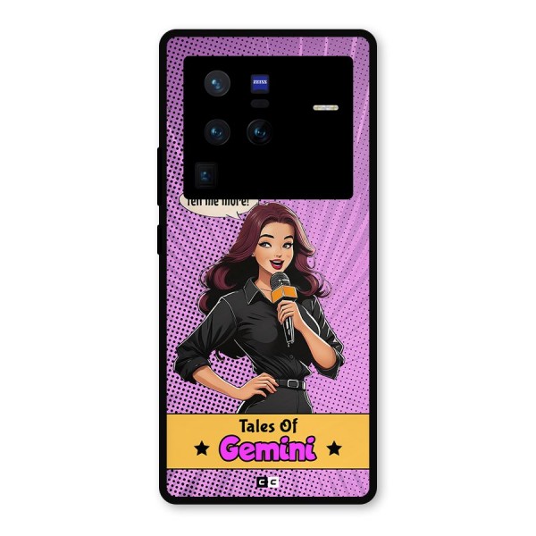 Tales Of Gemini Metal Back Case for Vivo X80 Pro