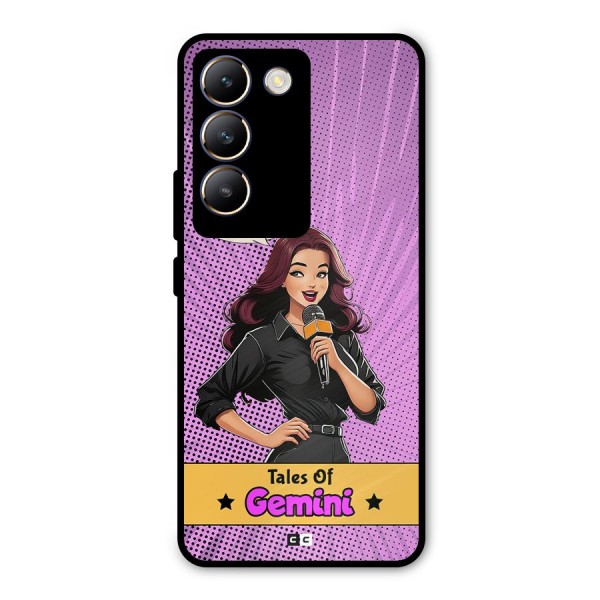Tales Of Gemini Metal Back Case for Vivo Y200e