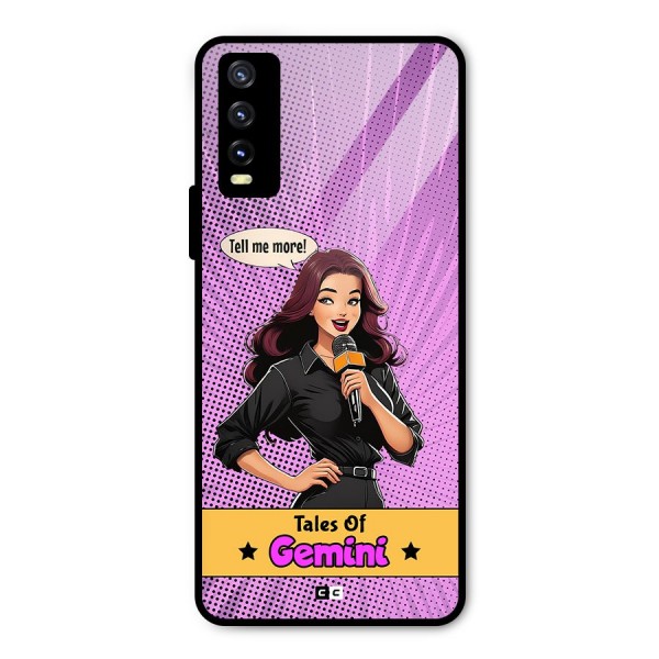 Tales Of Gemini Metal Back Case for Vivo Y20i