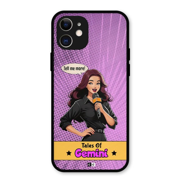 Tales Of Gemini Metal Back Case for iPhone 12
