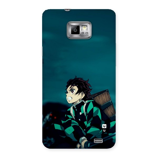 Tanjiro demon slayer Back Case for Galaxy S2