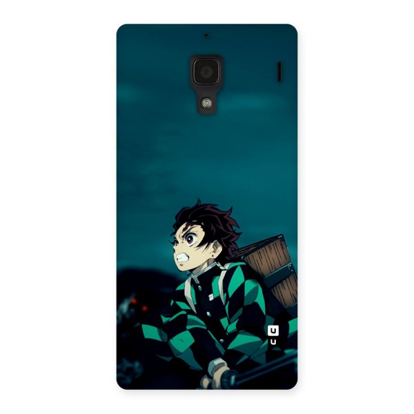 Tanjiro demon slayer Back Case for Redmi 1s