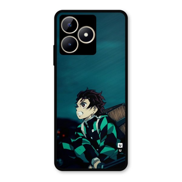 Tanjiro demon slayer Metal Back Case for Realme C53