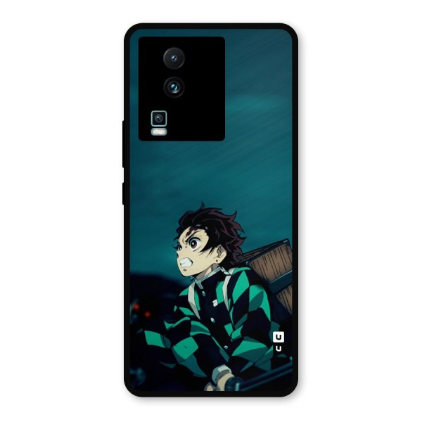 Tanjiro demon slayer Metal Back Case for iQOO Neo 7
