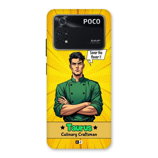 Taurus Craft Back Case for Poco M4 Pro 4G