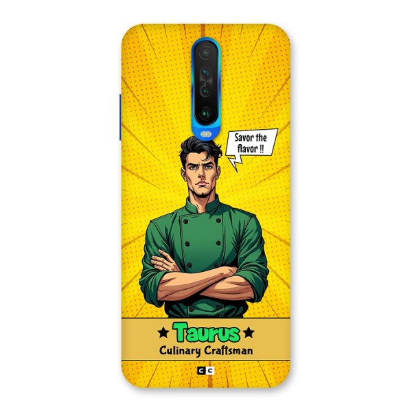 Taurus Craft Back Case for Poco X2