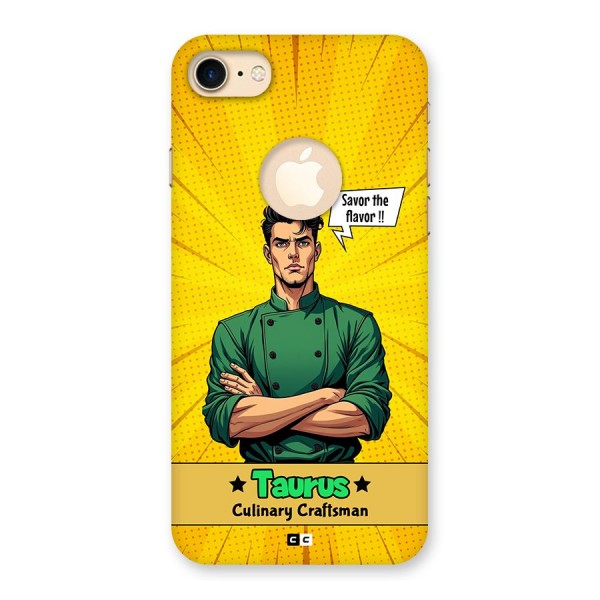 Taurus Craft Back Case for iPhone 7 Logo Cut