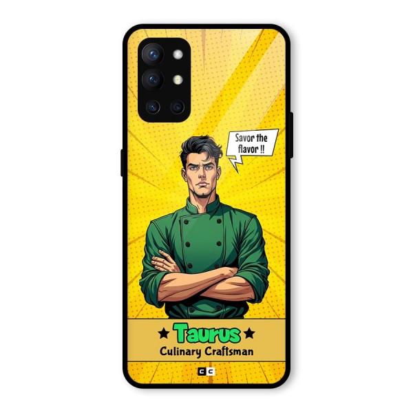Taurus Craft Glass Back Case for OnePlus 9R