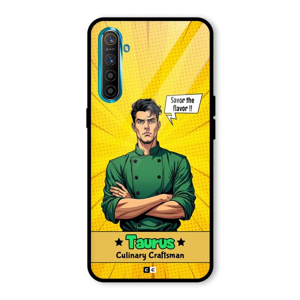 Taurus Craft Glass Back Case for Realme X2