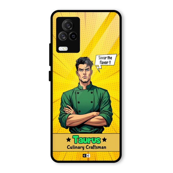 Taurus Craft Glass Back Case for Vivo iQOO 7 Legend 5G