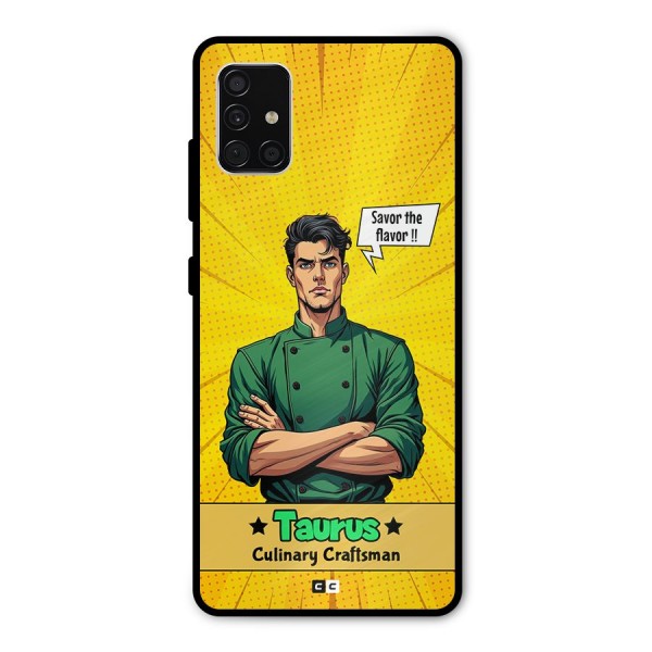 Taurus Craft Metal Back Case for Galaxy A51