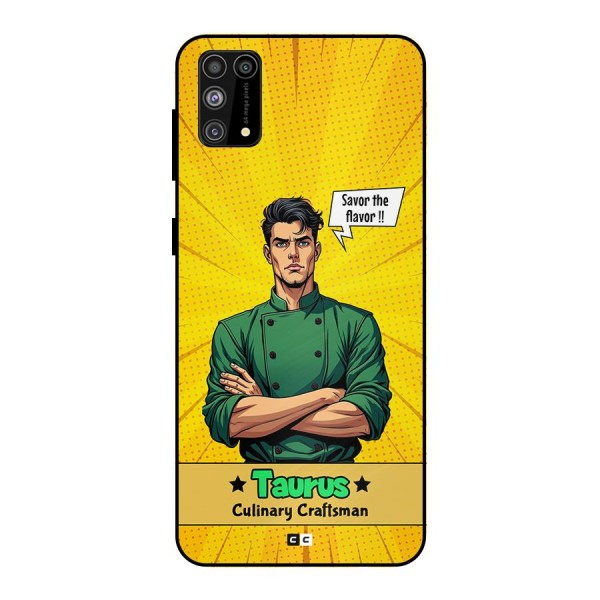 Taurus Craft Metal Back Case for Galaxy M31