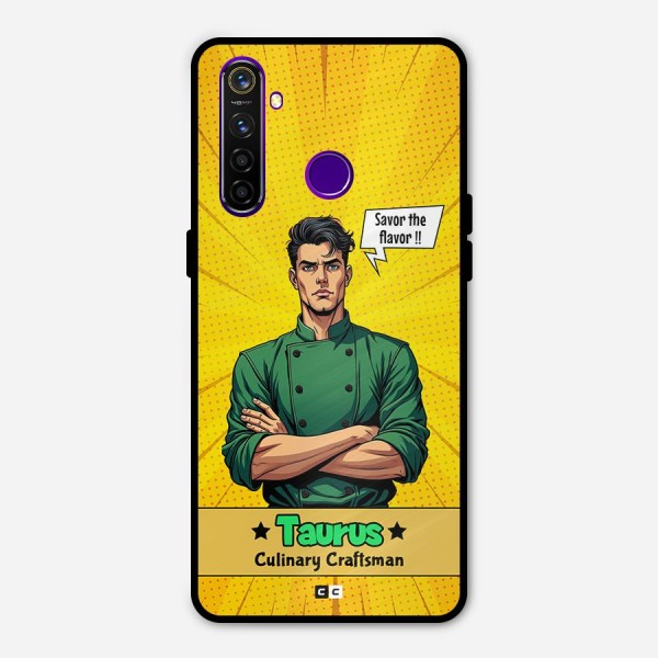 Taurus Craft Metal Back Case for Realme 5 Pro