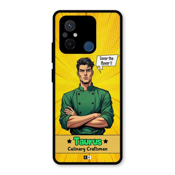 Taurus Craft Metal Back Case for Redmi 12C