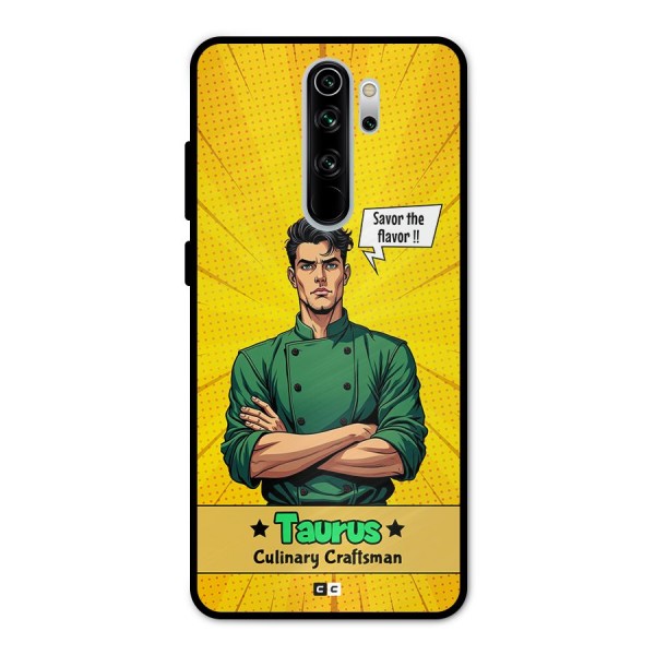 Taurus Craft Metal Back Case for Redmi Note 8 Pro