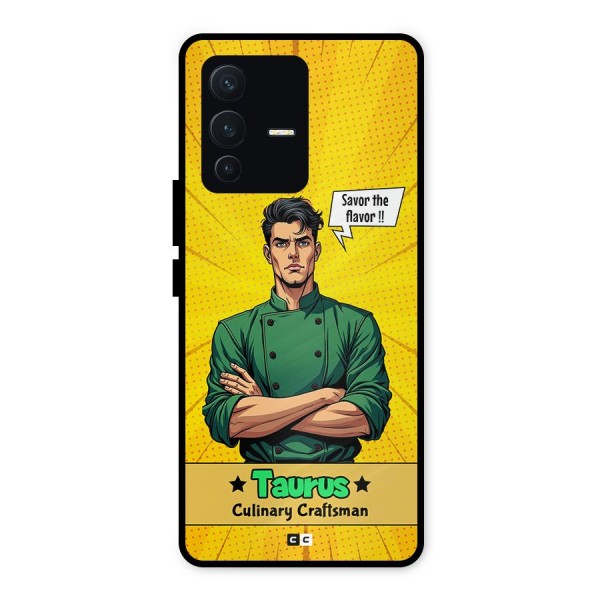 Taurus Craft Metal Back Case for Vivo V23 5G