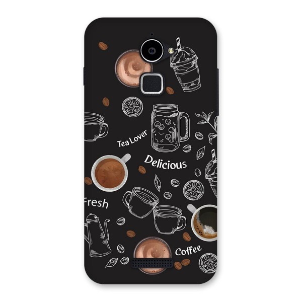 Tea And Coffee Mixture Back Case for Coolpad Note 3 Lite